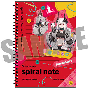 アークナイツ オペぬい 描き起こしスパイラルノート マドロック