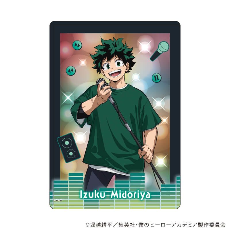 キャラクリアケース「僕のヒーローアカデミア」01/緑谷出久 カラオケパーティーver.(描き下ろし)