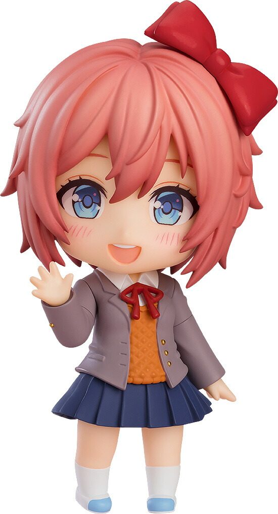 グッドスマイルカンパニー ドキドキ文芸部! ねんどろいど サヨリ プラスチック製 塗装済み可動フィギュア ノンスケール 専用台座付属 全高約100mm 再販