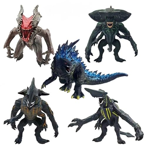 迅竜 怪獣 恐竜 フィギュア 高さ13-20cm モンスター スカナー シュライクソーン トレスパッサー ハードシップ ライジュ レザーバック PVC製 塗装済み完成品 おもちゃ 模型 かっこいい 具 男の子 誕生日プレゼント​ 記念品 コレクション (B)