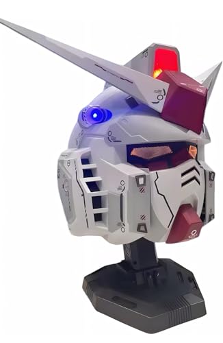 [EINI] ガンダム マスク リアルモデル 専用台座付属モデル 発光アクション ガンダム ヘルメット コスプレ コスチューム R X-78