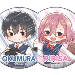 缶バッジ「2.5次元の誘惑」04/グラフアートイラスト 9個入りBOX