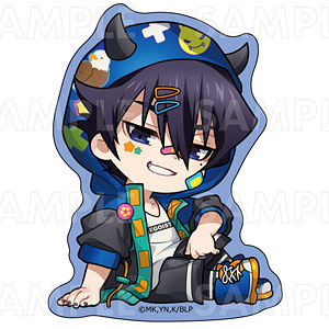 TVアニメ『ブルーロック』でびデコパーカー ちびキャラver. ダイカットステッカー 烏旅人