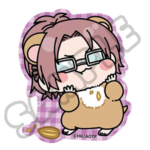 TVアニメ『進撃の巨人』Season1～3 クリアダイカットステッカー MF (ハンジ)