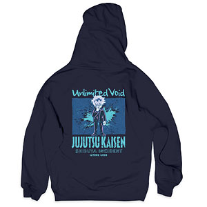 『呪術廻戦』「渋谷事変」第3弾 シーンイラストパーカー 1(無量空処) L ネイビー