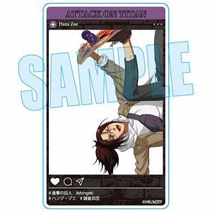 アクリルカード 進撃の巨人 ハンジ・ゾエ スケーターver.