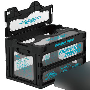 初音ミク レーシングVer.SPA 2025応援Ver. 折りたたみコンテナ