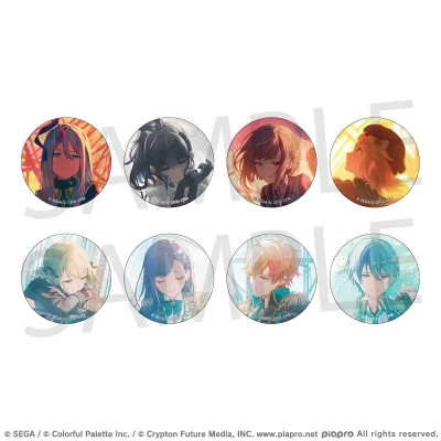 【グッズ-バッチ】プロジェクトセカイ カラフルステージ！ feat. 初音ミク グリッター缶バッジ イベントイラストコレクション vol.54 A