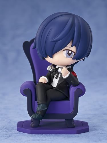 グッドスマイルアーツ上海[Good Smile Arts Shanghai] Qset+ ペルソナ３ ポータブル P3P主人公 ノンスケール プラスチック製 塗装済みフィギュア 再販