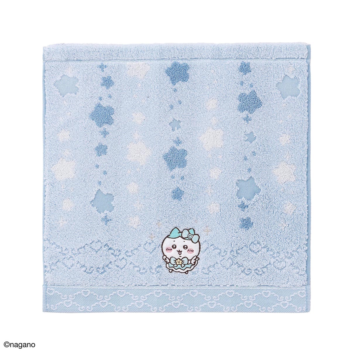 ちいかわ まじかるちいかわ ウォッシュタオル(なんかむちゃまじかる・ブルー)