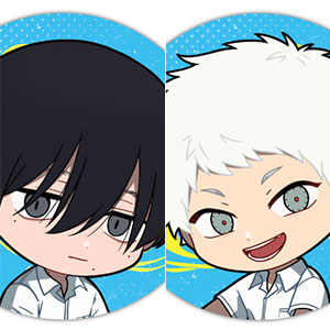 光が死んだ夏 ミニキャラ缶バッジセット(よしき＆ヒカル/制服)