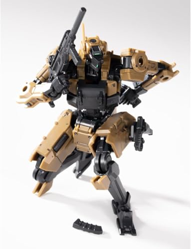 LEBOO 酋長大陸 1/18 標準型鋒狼 サンドイエロー プレペイント済みプラスチックモデル組み立てキット