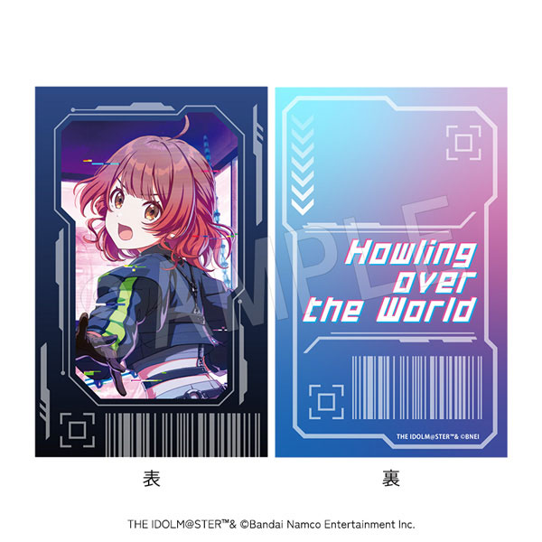 学園アイドルマスター Howling over the World カードキー風プラブロマイド 花海佑芽