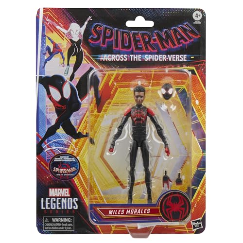 ハズブロ(HASBRO)MARVEL マーベルレジェンド・シリーズ スパイダーマン:アクロス・ザ・スパイダーバース マイルス・モラレス F9171 正規品