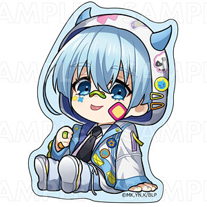TVアニメ『ブルーロック』でびデコパーカー ちびキャラver. ダイカットステッカー 氷織羊