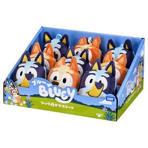 ブルーイ フック付きマスコットアソート ベーシックブルーイ・ベーシックビンゴ 9個入りアソート