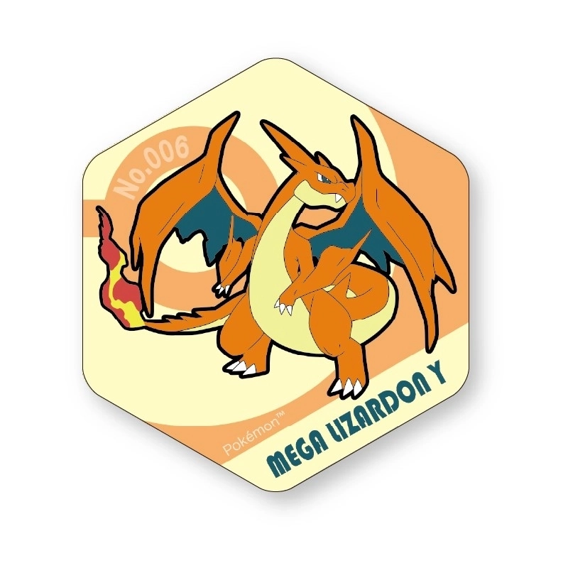 【予約2025年11月】ポケモン ハニカムアクリルマグネット BIG vol.5 メガリザードンY アイアップ