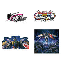 GGGP×RAGEコラボ オリジナルステッカーセットB (ロゴ&ウイングガンダム)