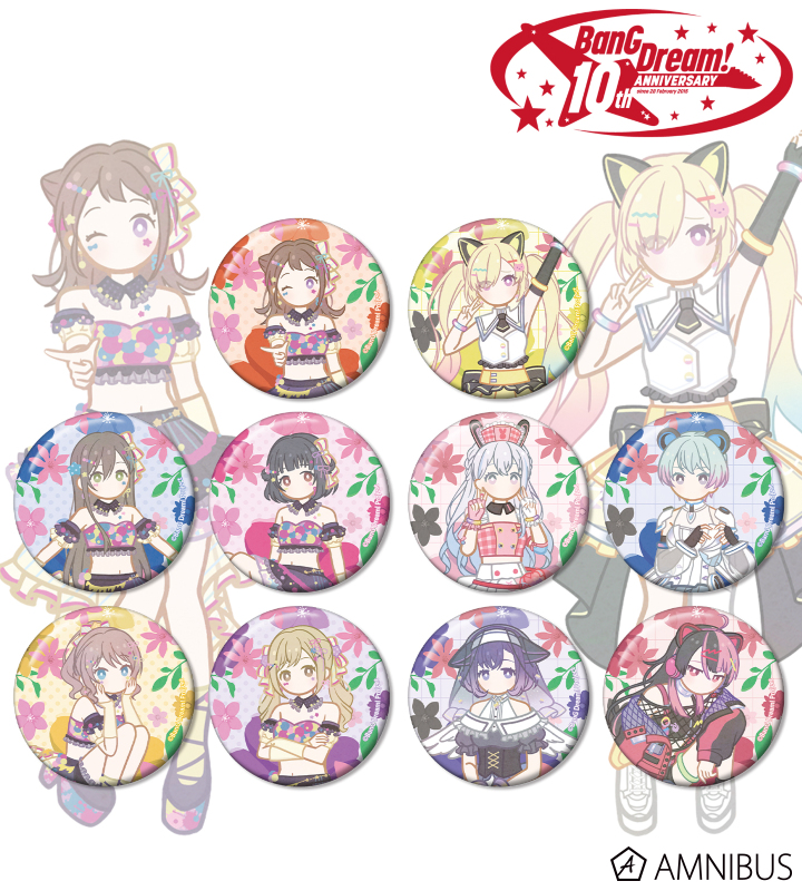 トレーディング Botania 缶バッジ ver.A