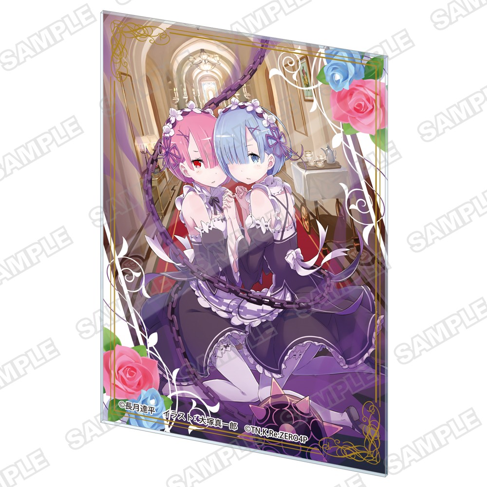 Re:ゼロから始める異世界生活_アクリルカード 2巻カバーイラスト