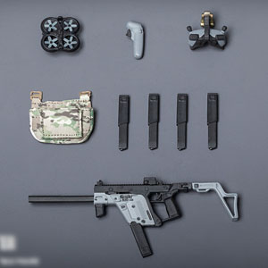 WM-07 偵察強化キット 1/12 アクションフィギュア用完成品オプションパーツ