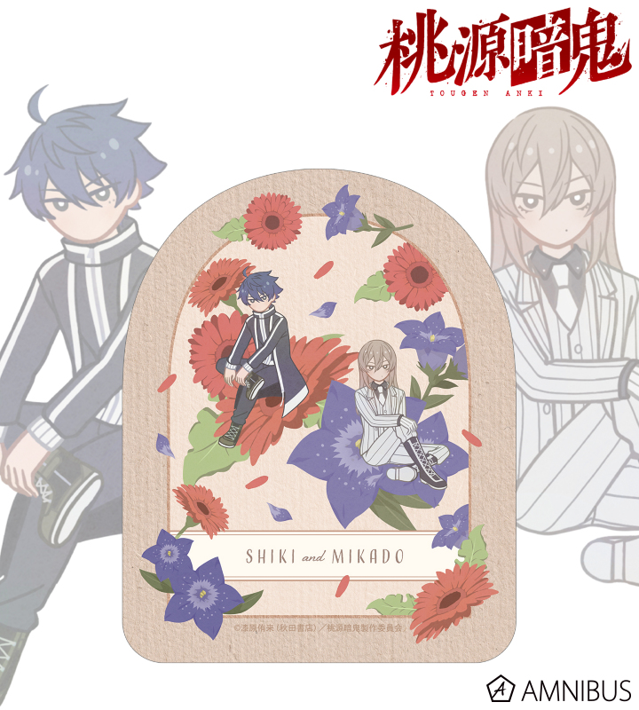 一ノ瀬四季&桃寺神門 Botania ダイカットステッカー