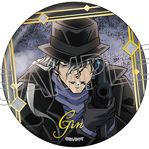 名探偵コナン メタリック缶バッジ ジン