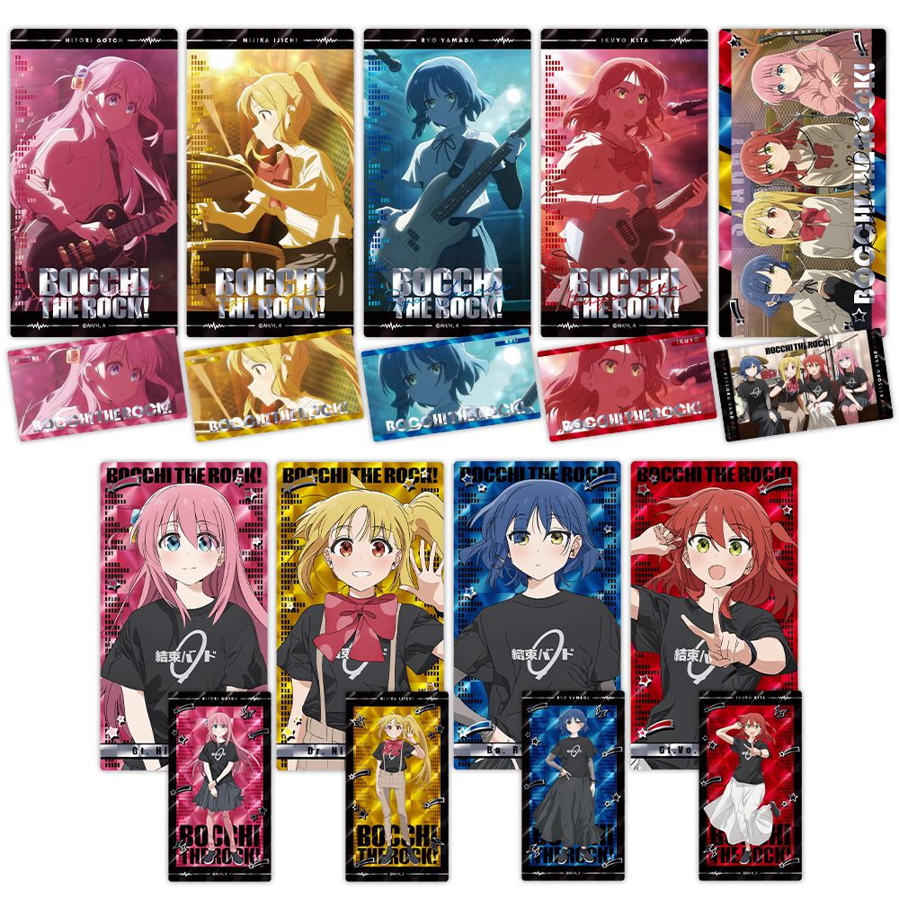 ぼっち・ざ・ろっく！_プリズムビジュアルコレクション 全9種 【BOX／9個入り】