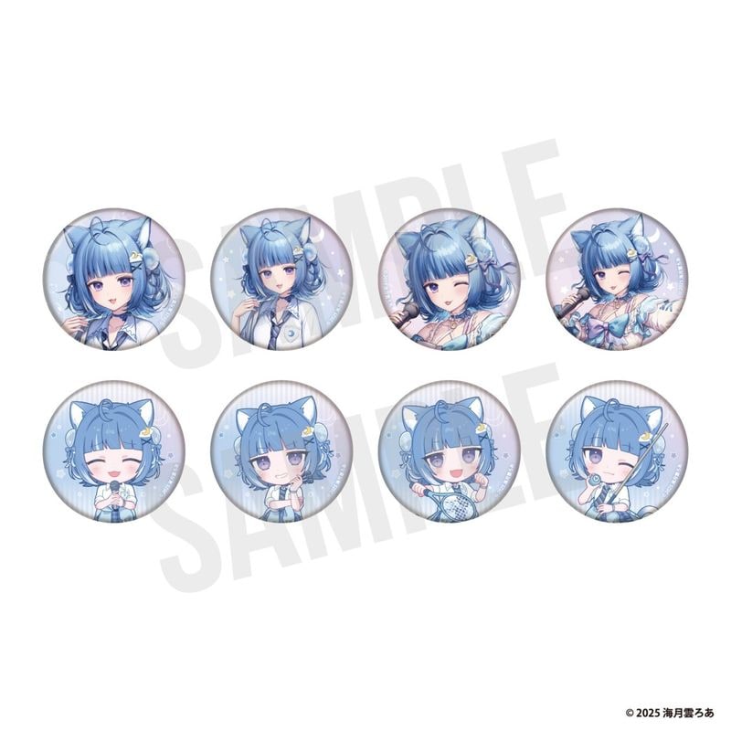 「2月下旬頃以降発送」『海月雲ろあ』×ラウンドワン 缶バッジコレクション（単品）