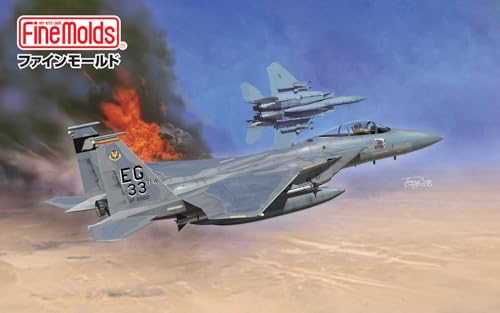 ファインモールド 1/72 ジェット機シリーズ アメリカ F-15C 戦闘機 “湾岸戦争” プラモデル FX14
