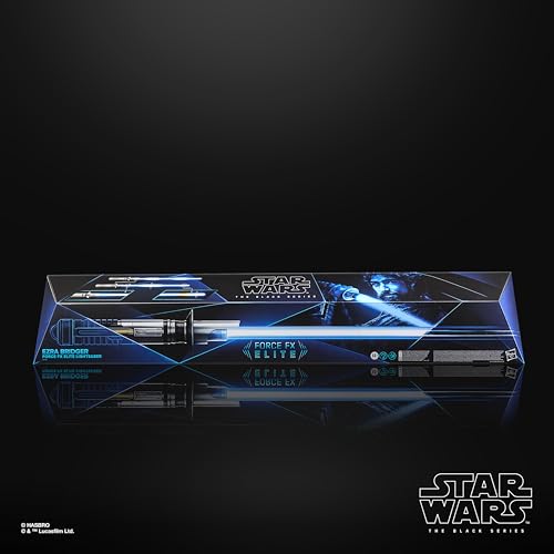 ハズブロ（Hasbro）スター・ウォーズ STAR WARS ブラックシリーズ エズラ・ブリッジャー フォース FX エリート エレクトロニック ライトセーバー アドバンスト LED とサウンドエフェクト付き 対象年齢 14 歳以上 G0702 正規品