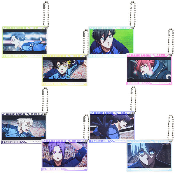 ブルーロック トレーディングアクリルストラップ 8個入りBOX[グッドスマイルモーメント]《０９月予約》