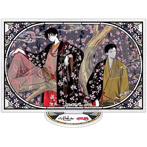 【限定販売】xxxHOLiC×HUB ステンドグラス風アクリルスタンド 四月一日君尋＆百目鬼静