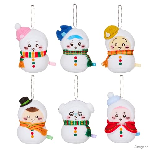 エニマイくじ ちいかわ ゆきだるまになっちゃった！ E賞 マスコット ぬいぐるみ (モモンガ)