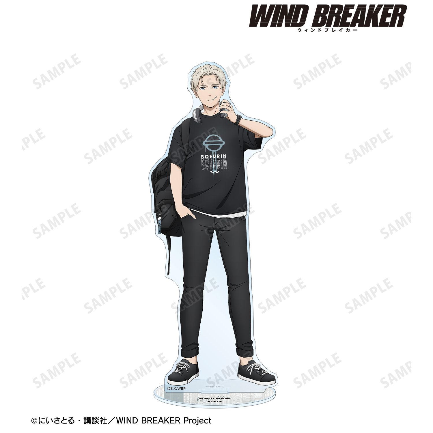 WIND BREAKER_描き下ろし 梶 蓮 夏服ver. BIGアクリルスタンド