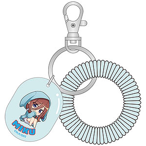 五等分の花嫁* ロッカーキー風キーホルダー 中野三玖