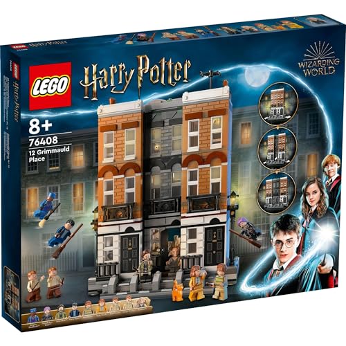 レゴ(LEGO) ハリー・ポッター グリモールド・プレイス十二番地 76408 おもちゃ ブロック プレゼント ファンタジー 街づくり 男の子 女の子 8歳以上