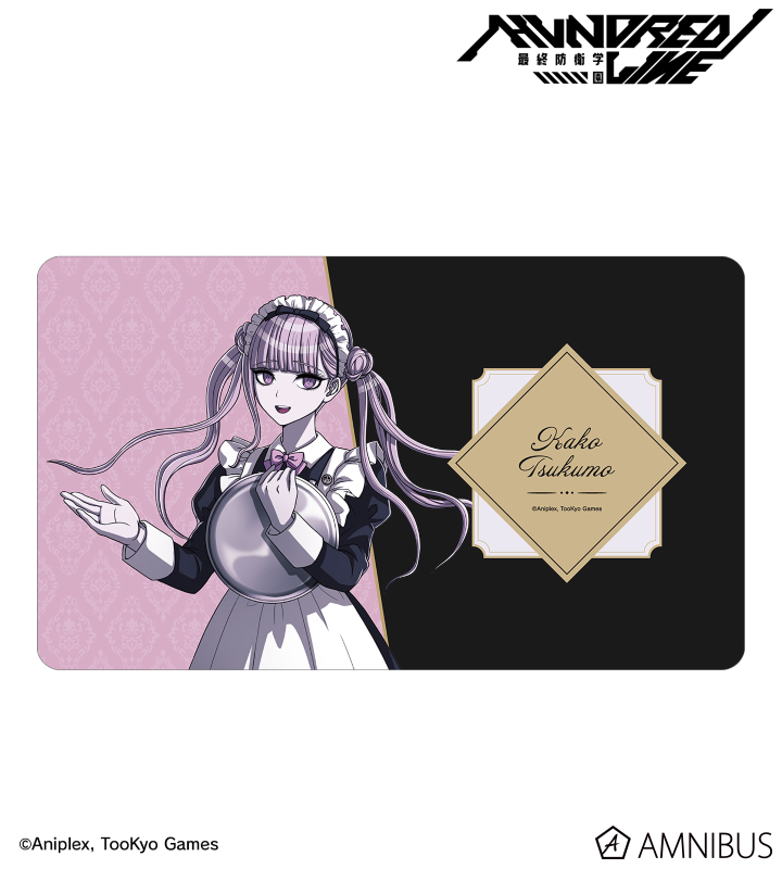 描き下ろし 九十九過子 メイドver. マルチデスクマット