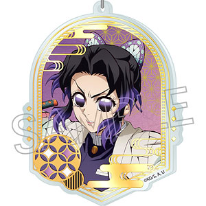 鬼滅の刃 箔押しアクリルキーホルダー 胡蝶しのぶ