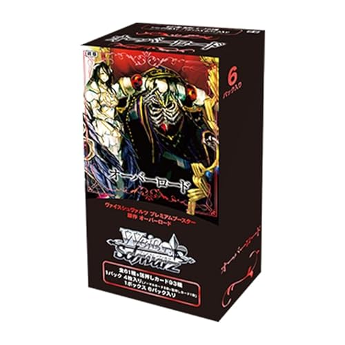 【1カートン】 ヴァイス シュヴァルツ プレミアムブースター 原作 オーバーロード 30BOX入り 【発売日前日出荷】