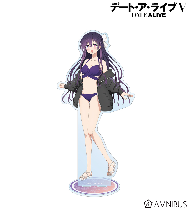 描き下ろし 夜刀神十香 ビーチデートver. 特大アクリルスタンド