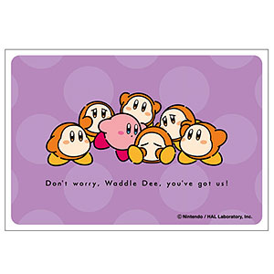 カービィ play with ワドルディ キャラクタースリーブミニ ENS-15 だいじょうぶだよ! パック