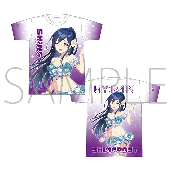 シャインポスト フルグラフィックTシャツ/黒金 蓮 1st Anniversary