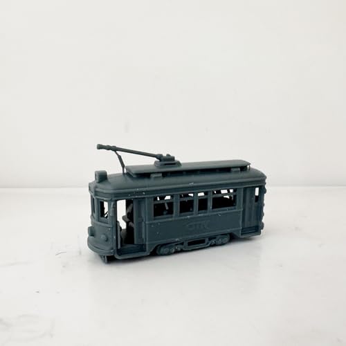 MRY-SFW LYTS220182 1/220 3Dプリント製ミニチュア鉄道模型シーン モダンシティトラム ミニチュア模型シーン装飾 1個