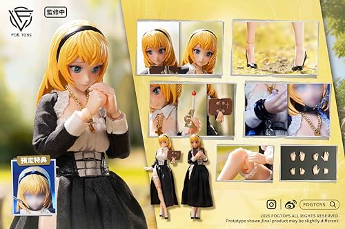【JEEASS】FOGTOYS 1/12 フィギュア 修道女 アイラ 素体、ヘッド 服セット フルセットアクションフィギュア