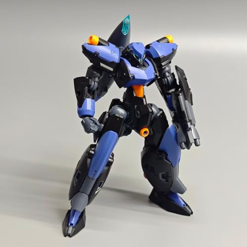 HiPlay 酋長大陸 超動騎兵 フランツ-α ブラック&ブルー 色分け済みプラモデル 組み立てキット