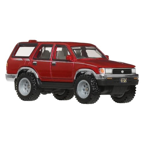 ホットウィール(Hot Wheels) ブールバード 1993 トヨタ 4ランナー 乗り物おもちゃ ミニカー 3歳から レッド JHW18