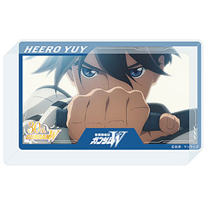 『新機動戦記ガンダムW』 アクリルブロック ヒイロ・ユイ