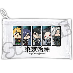 TVアニメ『東京喰種トーキョーグール』フラットクリアポーチデザインA