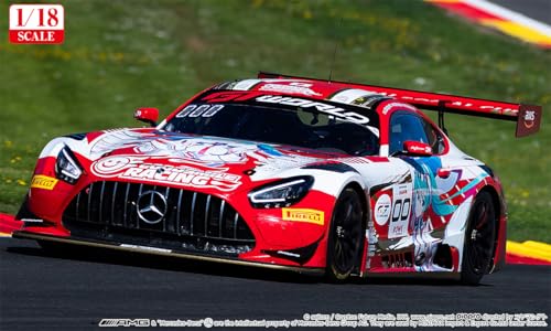 グッドスマイルレーシング[Good Smile Racing] 初音ミク GTプロジェクト 1/18 グッドスマイル 初音ミク AMG 2025 SPA24H Ver. 1/18スケール レジン[PU]製塗装済み完成品ミニカー